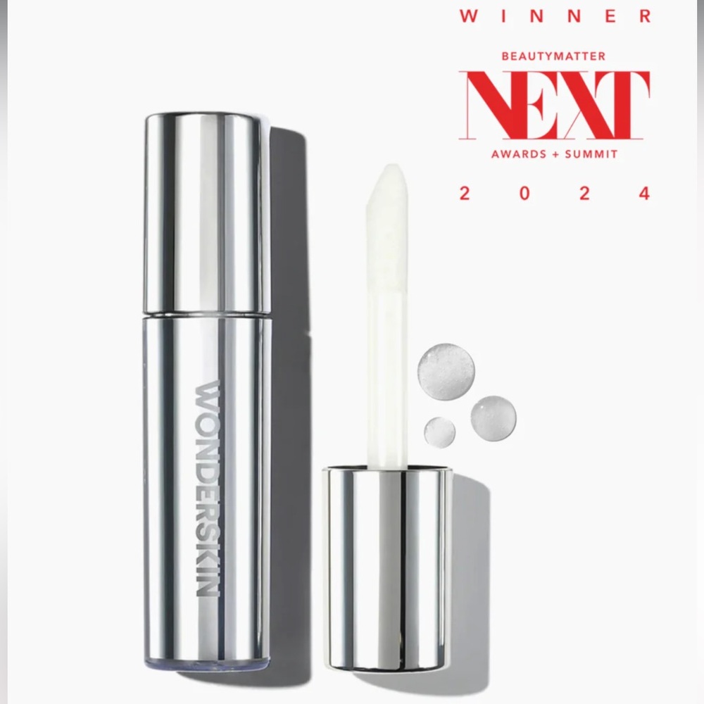 Wonderskin Lip Rehab Serum Oil in Clear